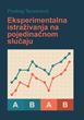 Predrag Teovanović - Eksperimentalna istraživanja na pojedinačnom slučaju